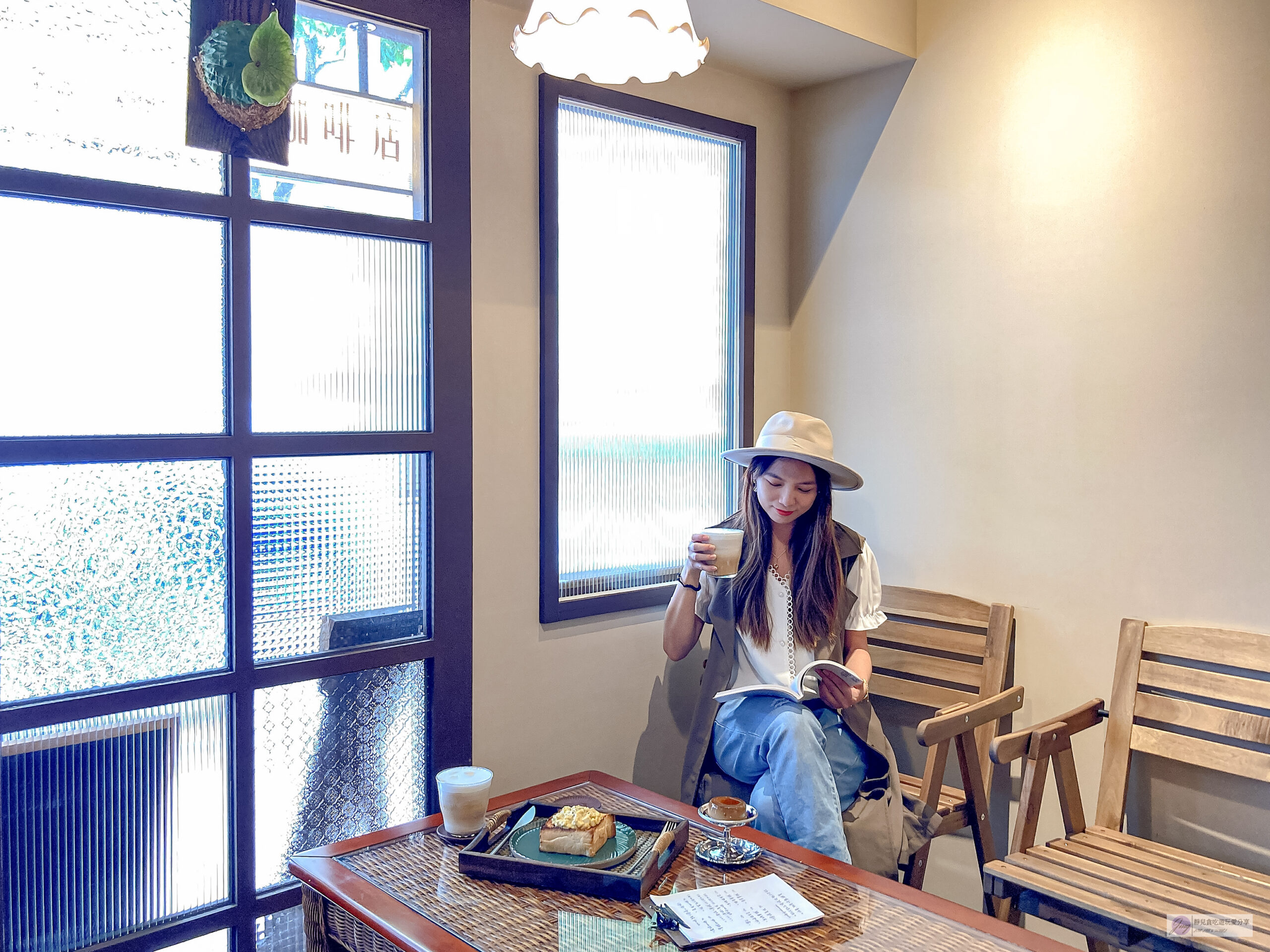 桃園美食-叁拾捌號咖啡店-秒飛到日本的日系文青風格咖啡廳/甜點 咖啡 飲品/鄰近藝文特區 @靜兒貪吃遊玩愛分享