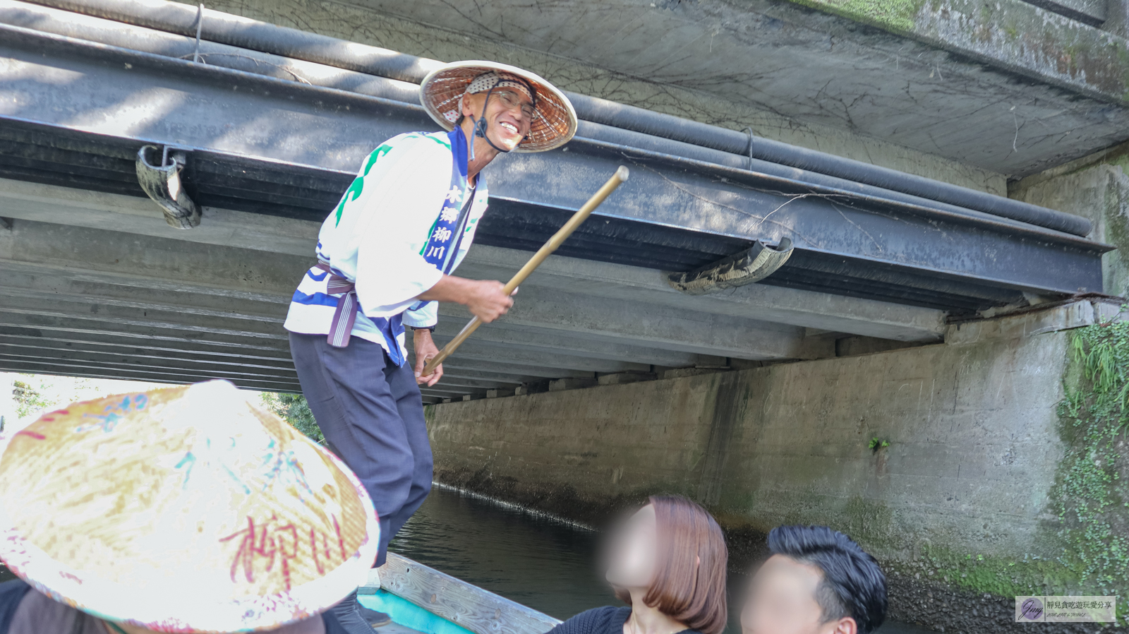 日本九州景點-柳川觀光遊船-飽覽歷史古鎮的美麗運河，乘船遊水鄉，水上威尼斯美名/福岡景點 @靜兒貪吃遊玩愛分享
