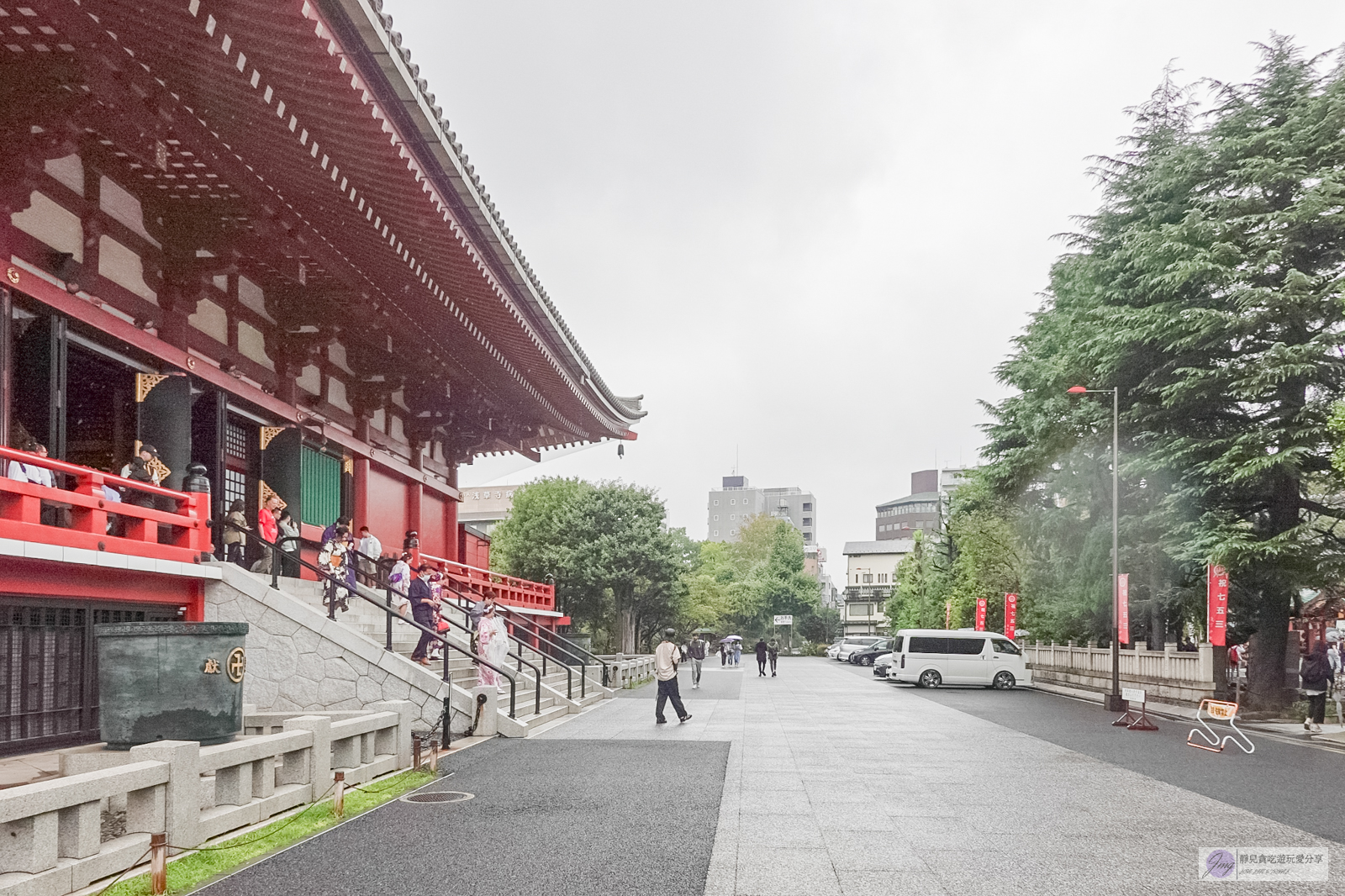 日本東京景點-淺草寺 雷門-東京最古老的寺院！擁有千年歷史的東京必訪景點、美食，水上巴士飽覽整個城鎮風景 @靜兒貪吃遊玩愛分享